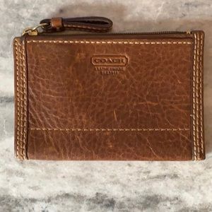 Coach Key and Card Holder